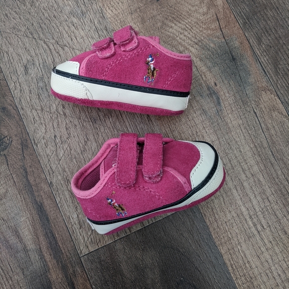Ralph Lauren Layette Chaz Ez Crib Shoe 